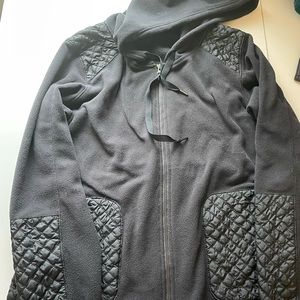 Columbia Women's Warm Up Hooded Fleece Full Zip Jacket Size XL